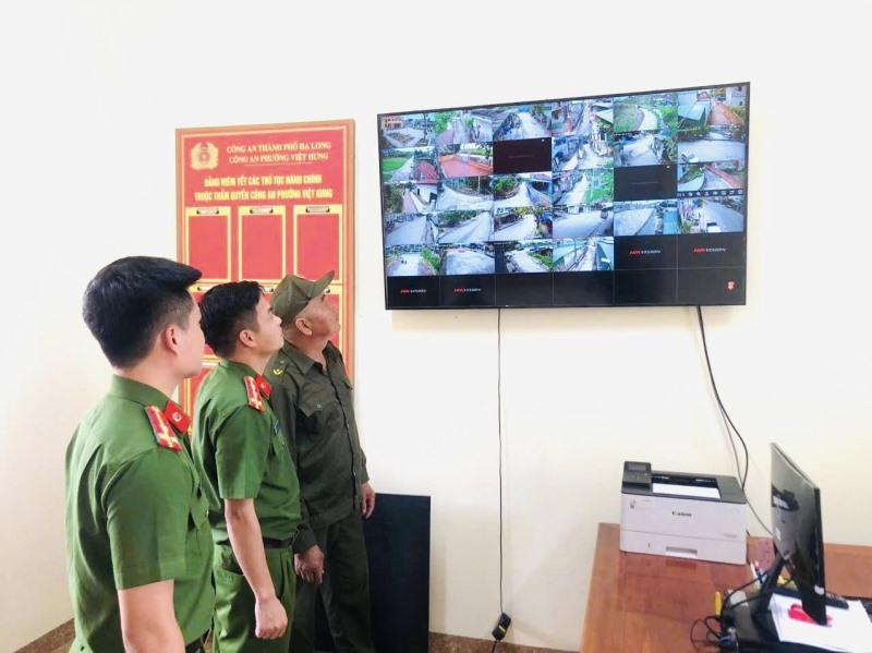 Phường Việt Hưng nâng cao hiệu quả giữ gìn an ninh trật tự từ mô hình “Camera an ninh khu phố” 