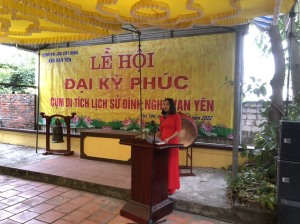 Lễ hội Đại Kỳ Phúc cụm di tích Đình - Nghè Vạn Yên phường Việt Hưng năm 2022