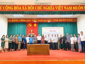 Phát động ủng hộ kinh phí hỗ trợ làm nhà đại đoàn kết cho hộ nghèo tỉnh Điện Biên, ủng hộ Quỹ Vì người nghèo năm 2023; đợt thi đua đặc biệt chào mừng Đại hội MTTQ Việt Nam các cấp, nhiệm kỳ 2024 – 2029.