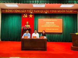 Đảng ủy phường Việt Hưng tổ chức hội nghị sơ kết công tác Quý I và triển khai chương trình công tác Quý II/2024.