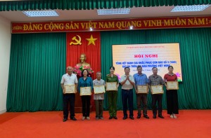 Phường Việt Hưng tổ chức Hội nghị tổng kết, đánh giá khắc phục hậu quả do bão số 3 gây ra 