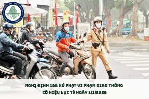 Mức xử phạt vi phạm giao thông xe máy, ô tô 2025  các lỗi thường gặp mới nhất theo Nghị định 168 