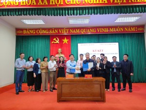 PHƯỜNG VIỆT HƯNG KÝ KẾT CHƯƠNG TRÌNH PHỐI HỢP TUYÊN TRUYỀN PHÁP LUẬT NĂM 2025 