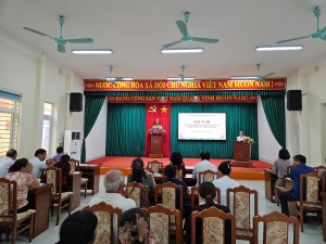 Phường Việt Hưng, thành phố Hạ Long tổ chức hội nghị tập huấn, bồi dưỡng kiến thức về thực hiện chế độ chính sách trợ giúp xã hội 